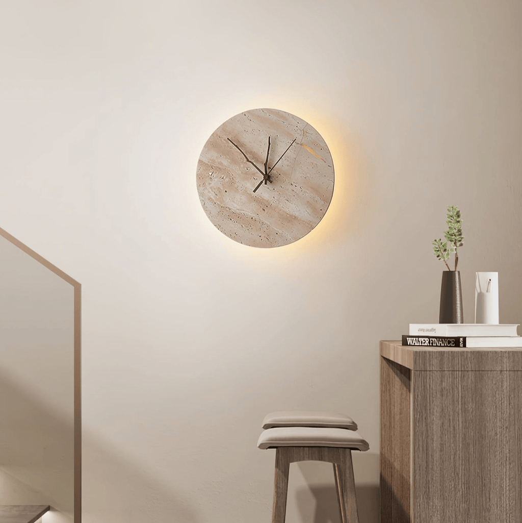 Aurevale Travertine Wall Light-Moonnatur