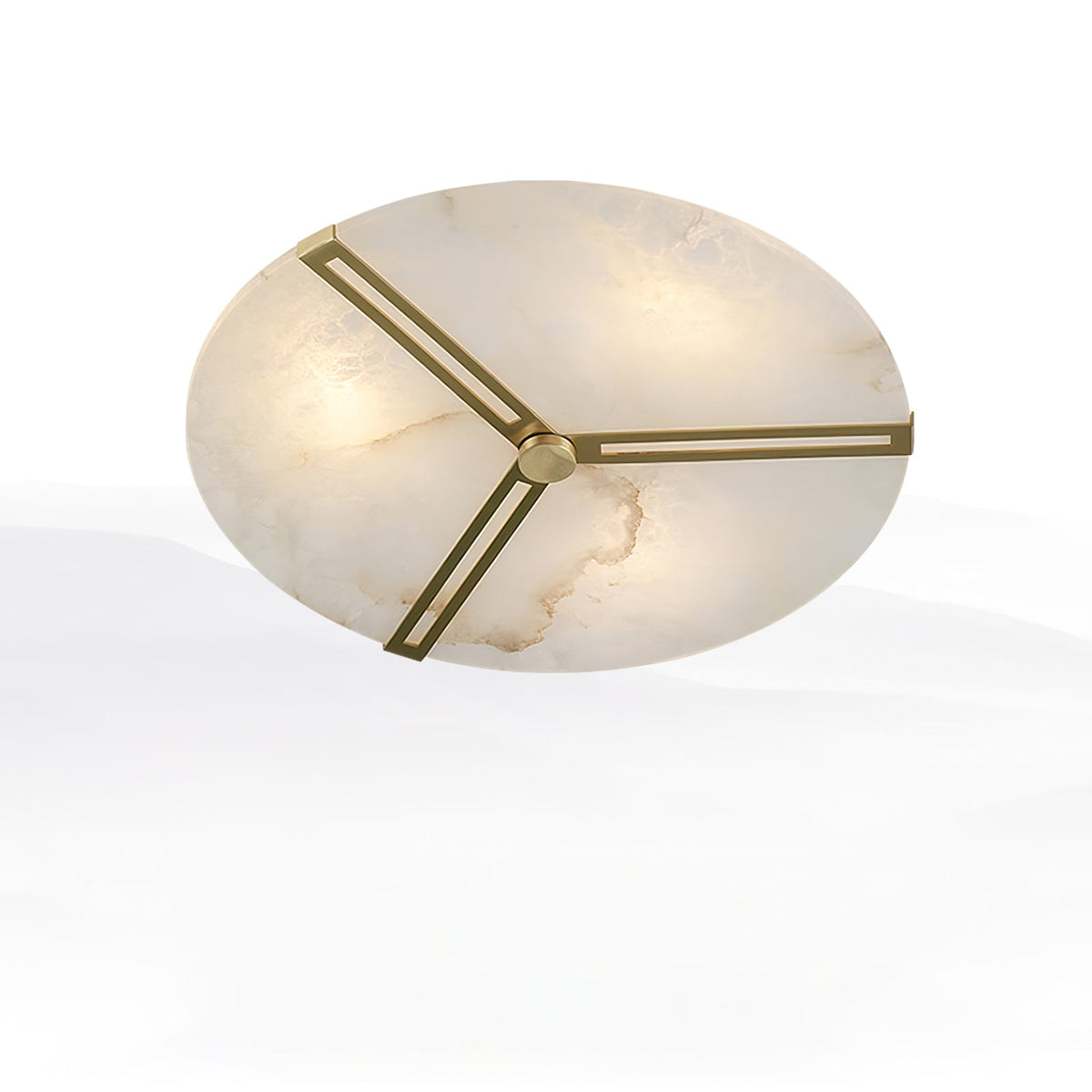 Hatherenora Alabaster Ceiling Light-Moonnatur