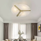 Hatherenora Alabaster Ceiling Light-Moonnatur
