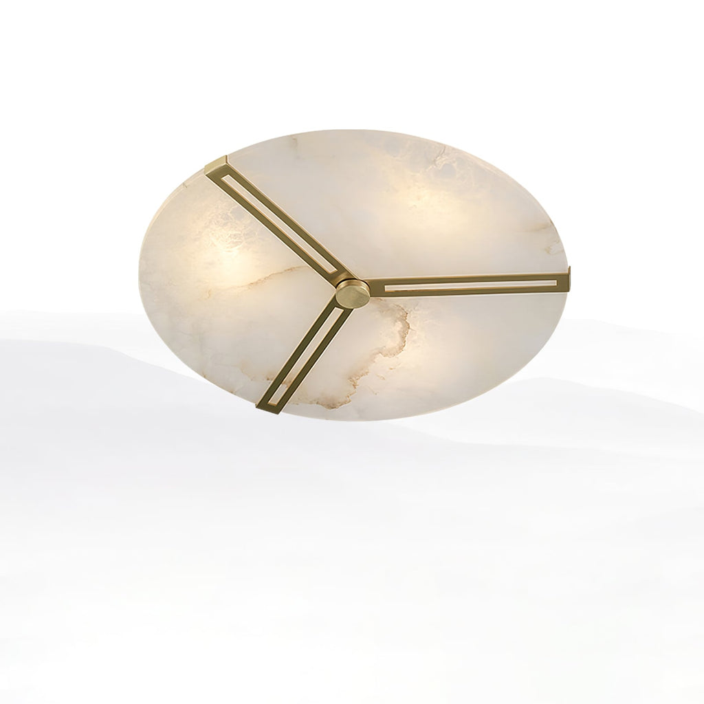 Hatherenora Alabaster Ceiling Light-Moonnatur