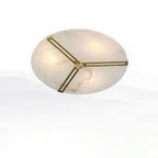 Hatherenora Alabaster Ceiling Light-Moonnatur