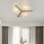 Hatherenora Alabaster Ceiling Light-Moonnatur