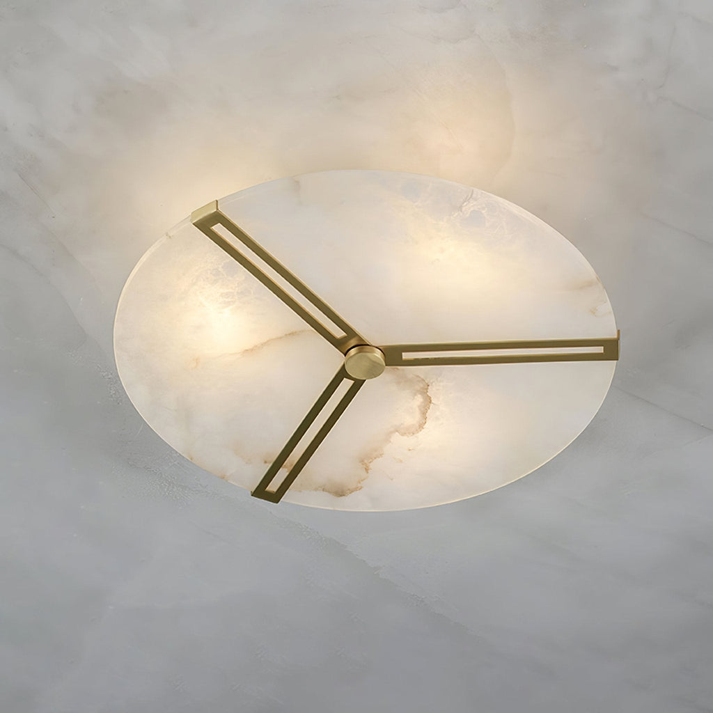 Hatherenora Alabaster Ceiling Light-Moonnatur