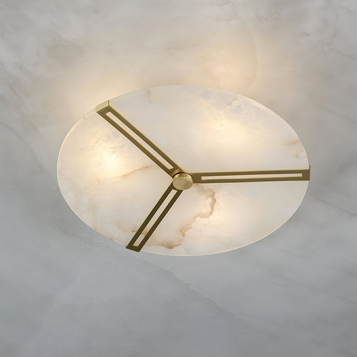 Hatherenora Alabaster Ceiling Light-Moonnatur