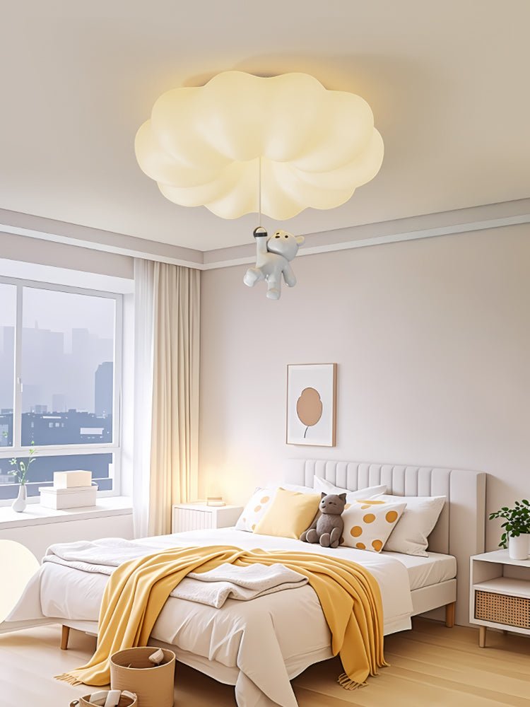 Osternlyn Resin Ceiling Light-Moonnatur
