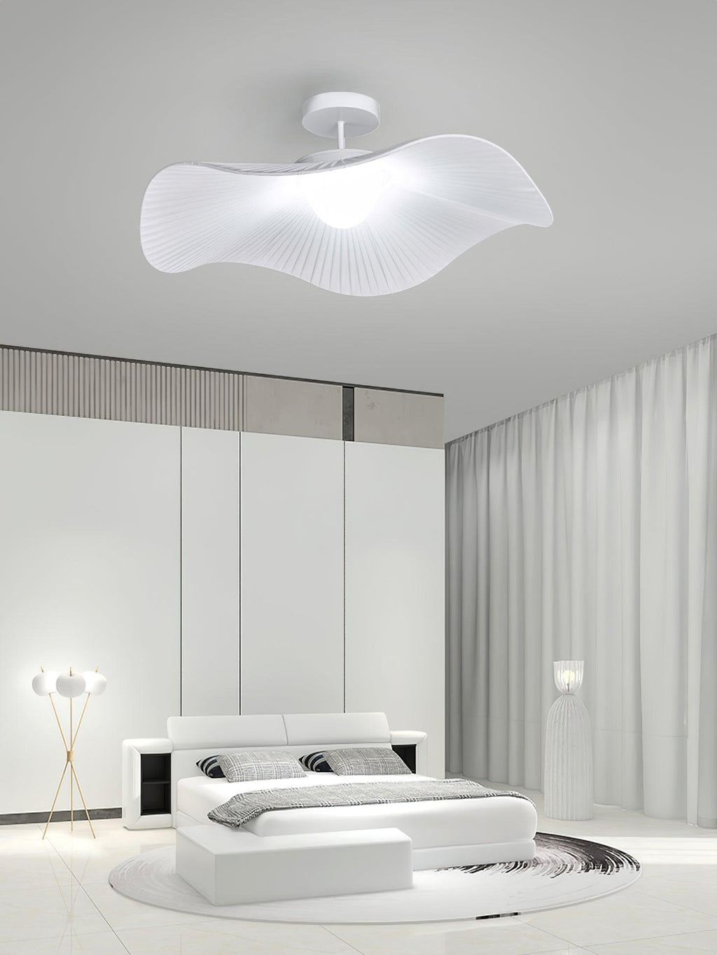 Ylenella Fabric Ceiling Light-Moonnatur