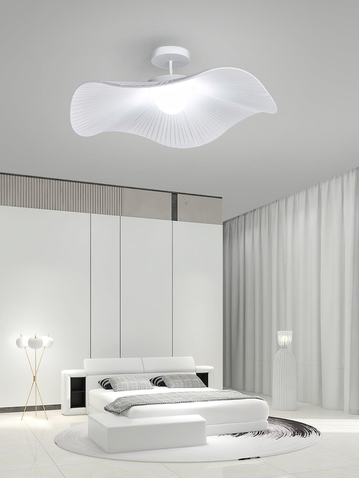 Ylenella Fabric Ceiling Light-Moonnatur