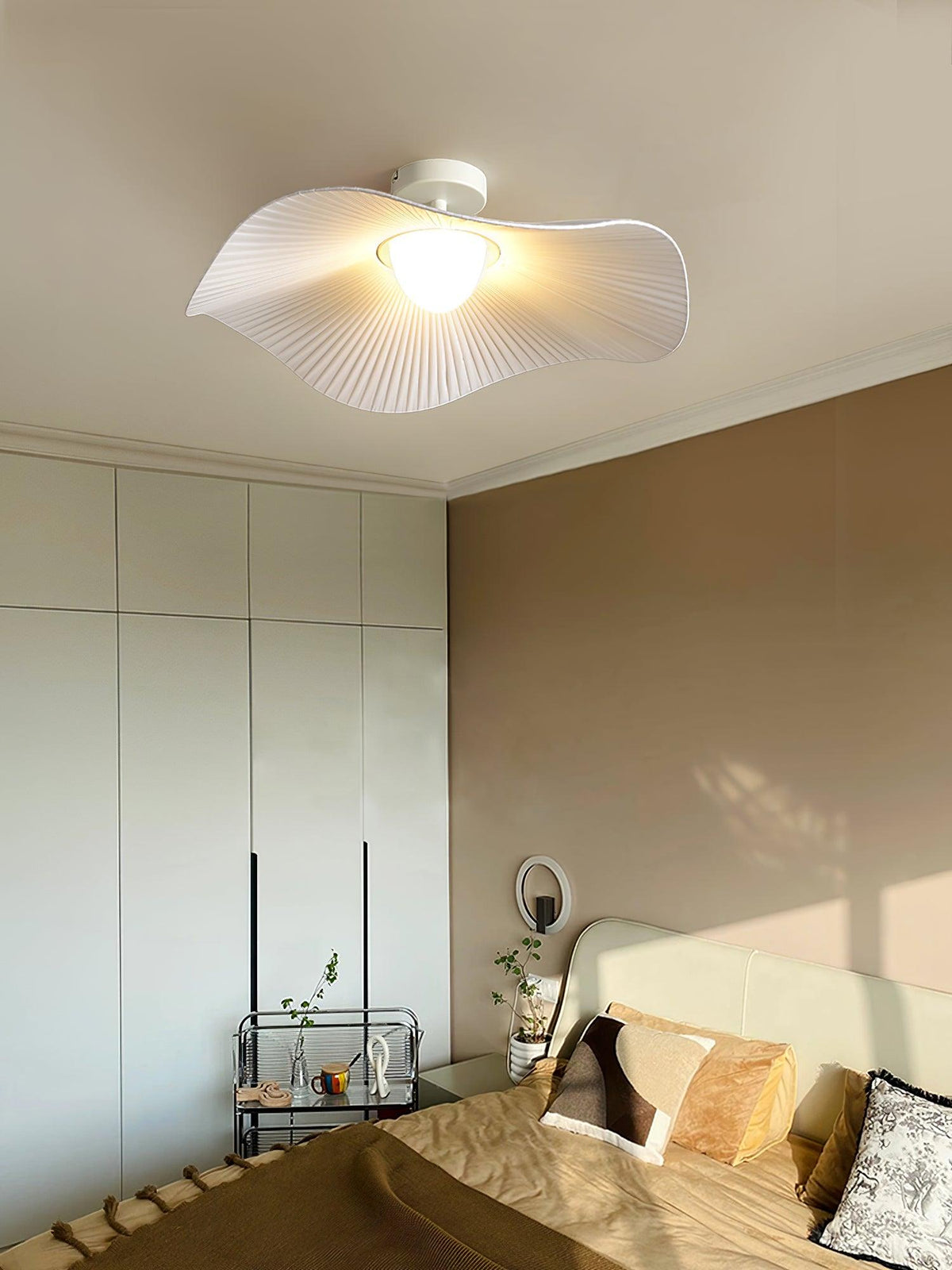 Ylenella Fabric Ceiling Light-Moonnatur