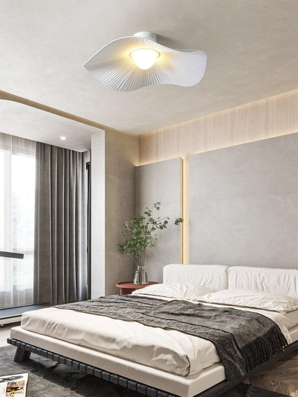 Ylenella Fabric Ceiling Light-Moonnatur