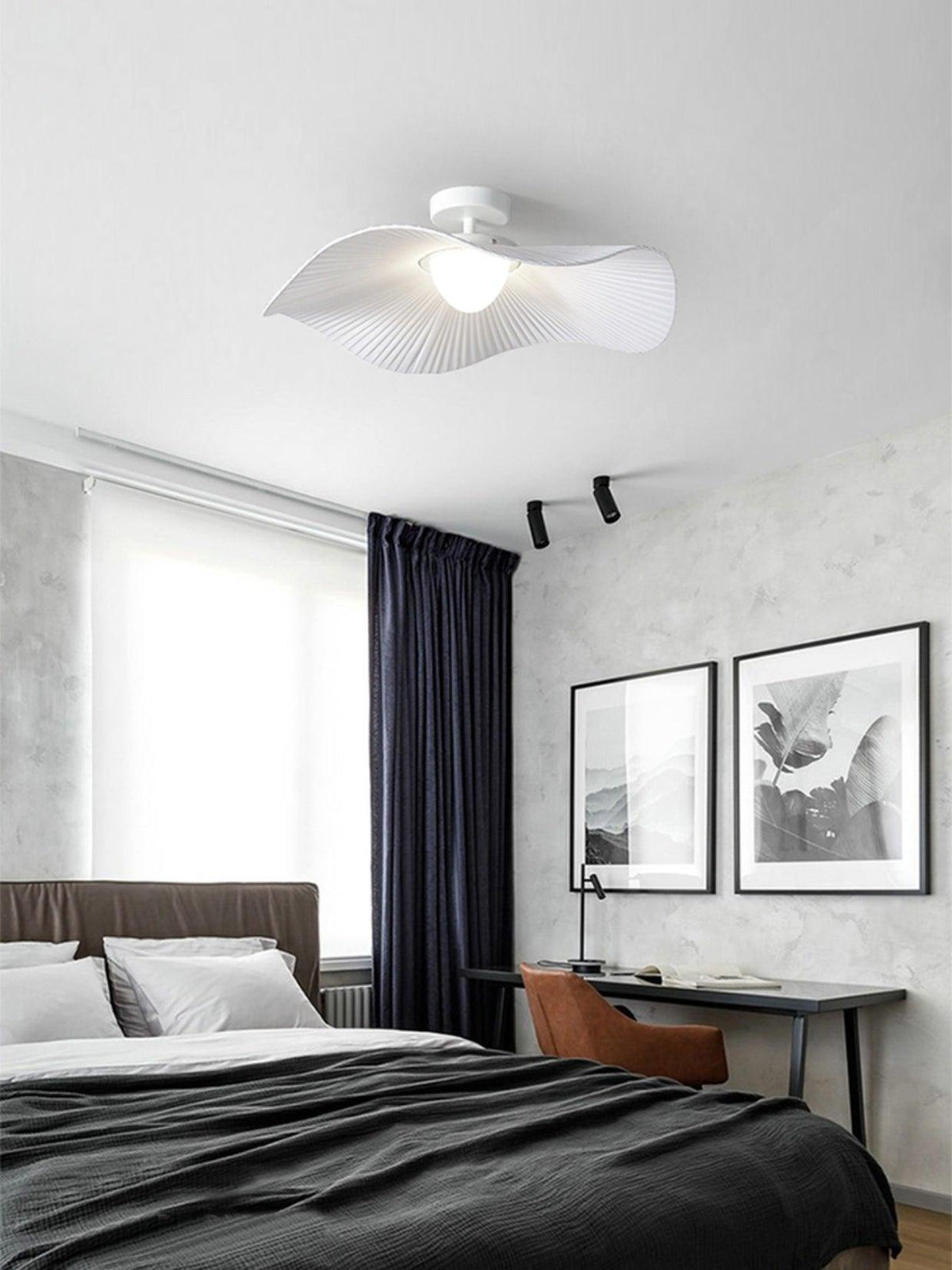 Ylenella Fabric Ceiling Light-Moonnatur