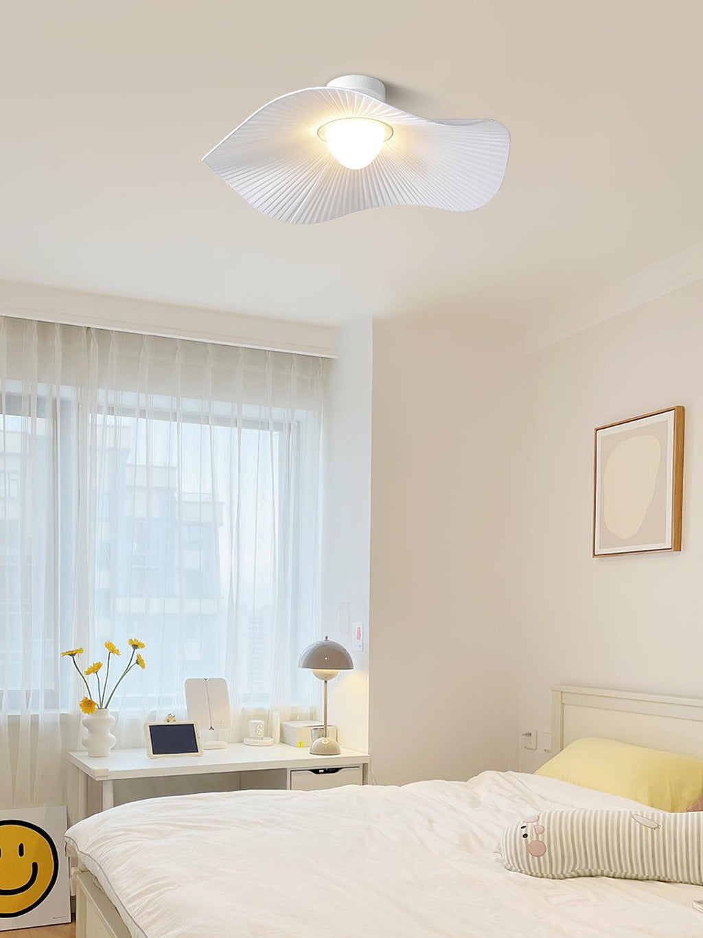 Ylenella Fabric Ceiling Light-Moonnatur