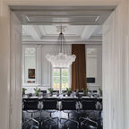 Jarvenenna Glass Chandelier-Moonnatur