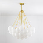 Jarvenenna Glass Chandelier-Moonnatur
