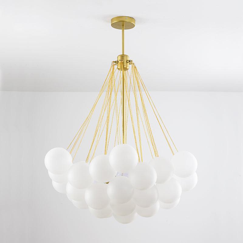 Jarvenenna Glass Chandelier-Moonnatur