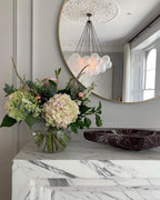 Jarvenenna Glass Chandelier-Moonnatur