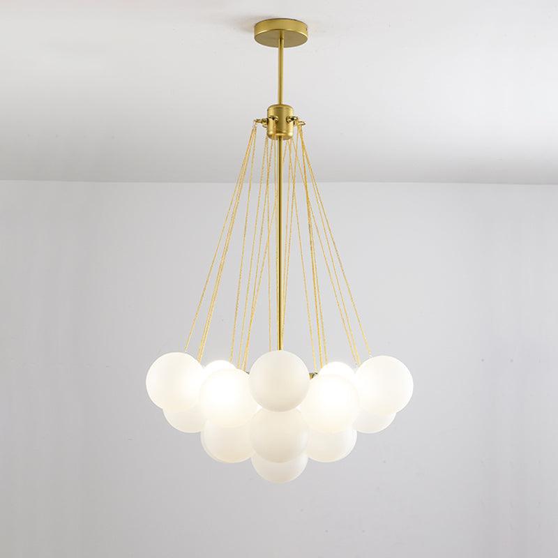 Jarvenenna Glass Chandelier-Moonnatur