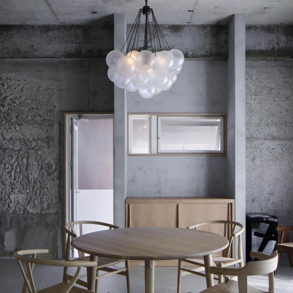 Orenmoss Glass Chandelier-Moonnatur