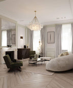 Jarvenenna Glass Chandelier-Moonnatur