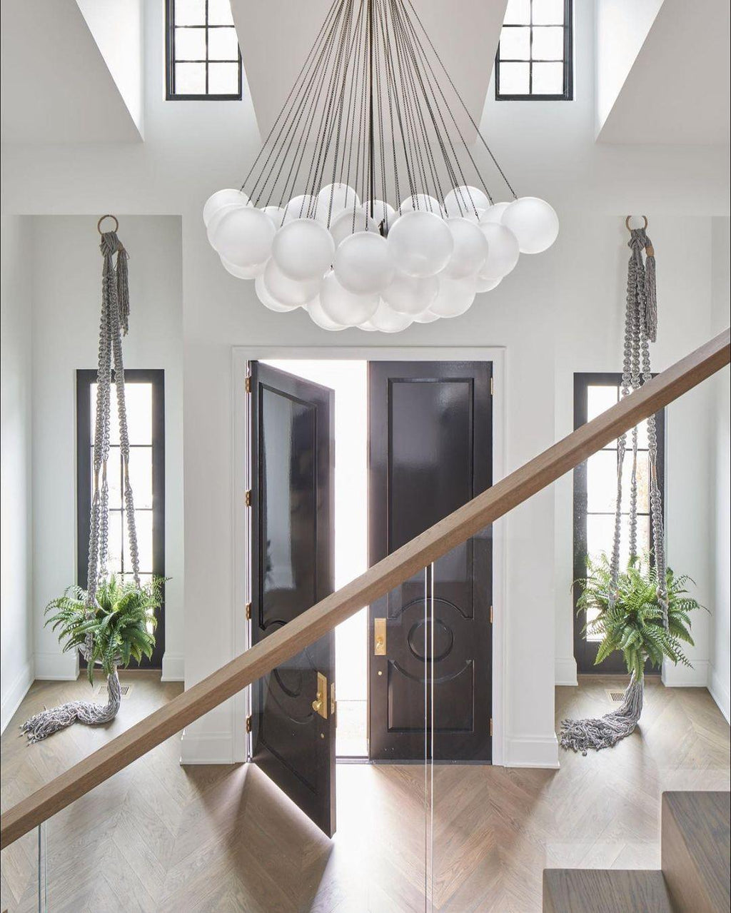 Jarvenenna Glass Chandelier-Moonnatur