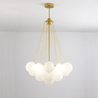 Orenmoss Glass Chandelier-Moonnatur