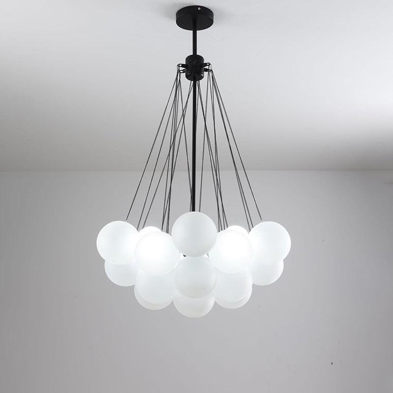 Jarvenenna Glass Chandelier-Moonnatur