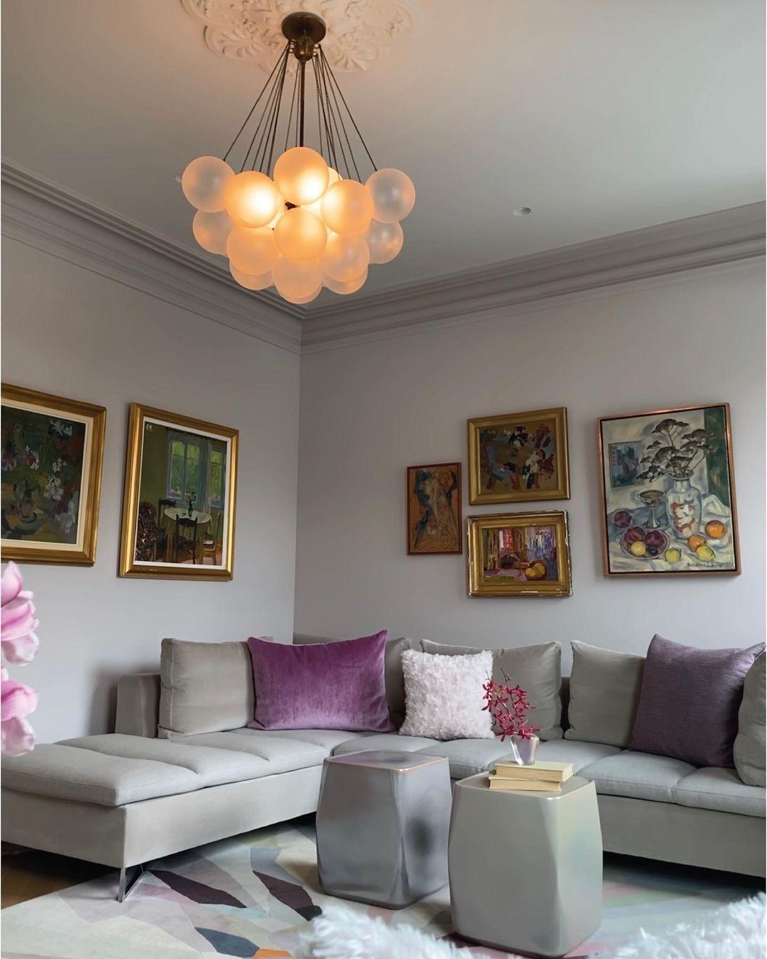 Jarvenenna Glass Chandelier-Moonnatur