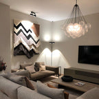 Jarvenenna Glass Chandelier-Moonnatur