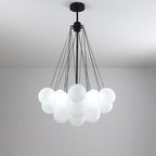 Orenmoss Glass Chandelier-Moonnatur