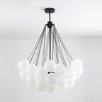 Jarvenenna Glass Chandelier-Moonnatur