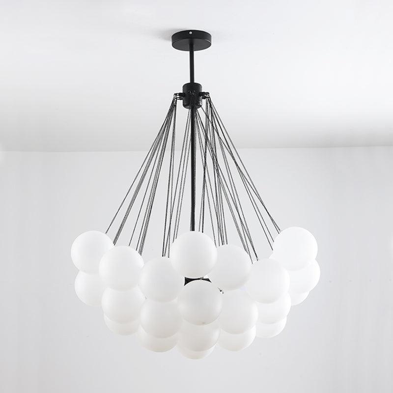 Jarvenenna Glass Chandelier-Moonnatur
