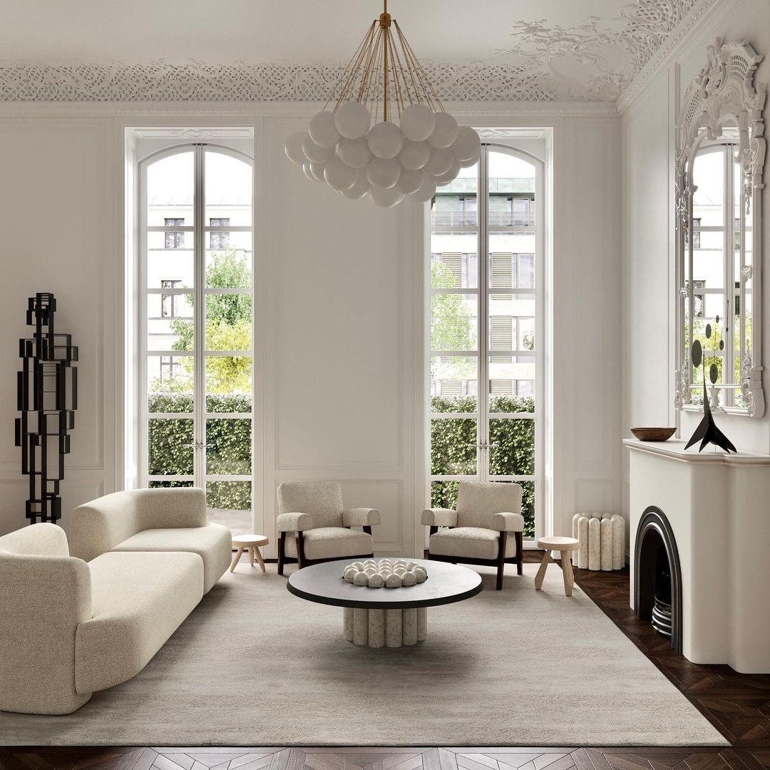Jarvenenna Glass Chandelier-Moonnatur
