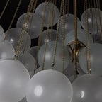 Jarvenenna Glass Chandelier-Moonnatur
