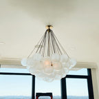 Orenmoss Glass Chandelier-Moonnatur