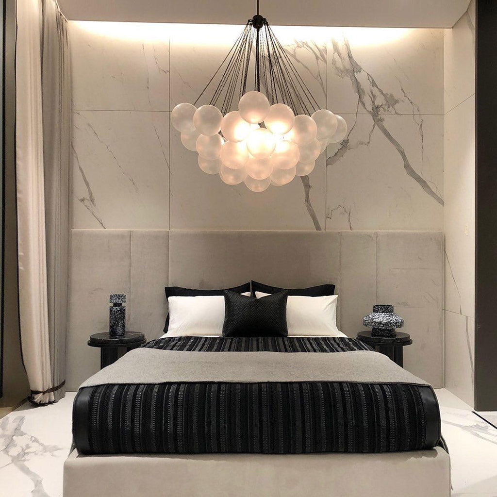 Orenmoss Glass Chandelier-Moonnatur