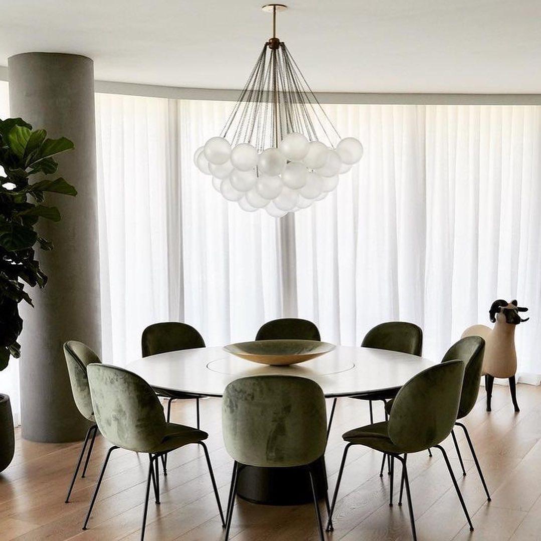 Jarvenenna Glass Chandelier-Moonnatur