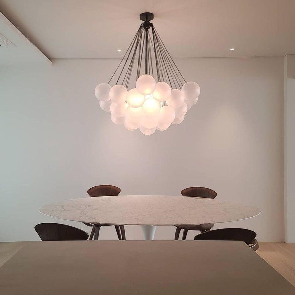 Jarvenenna Glass Chandelier-Moonnatur