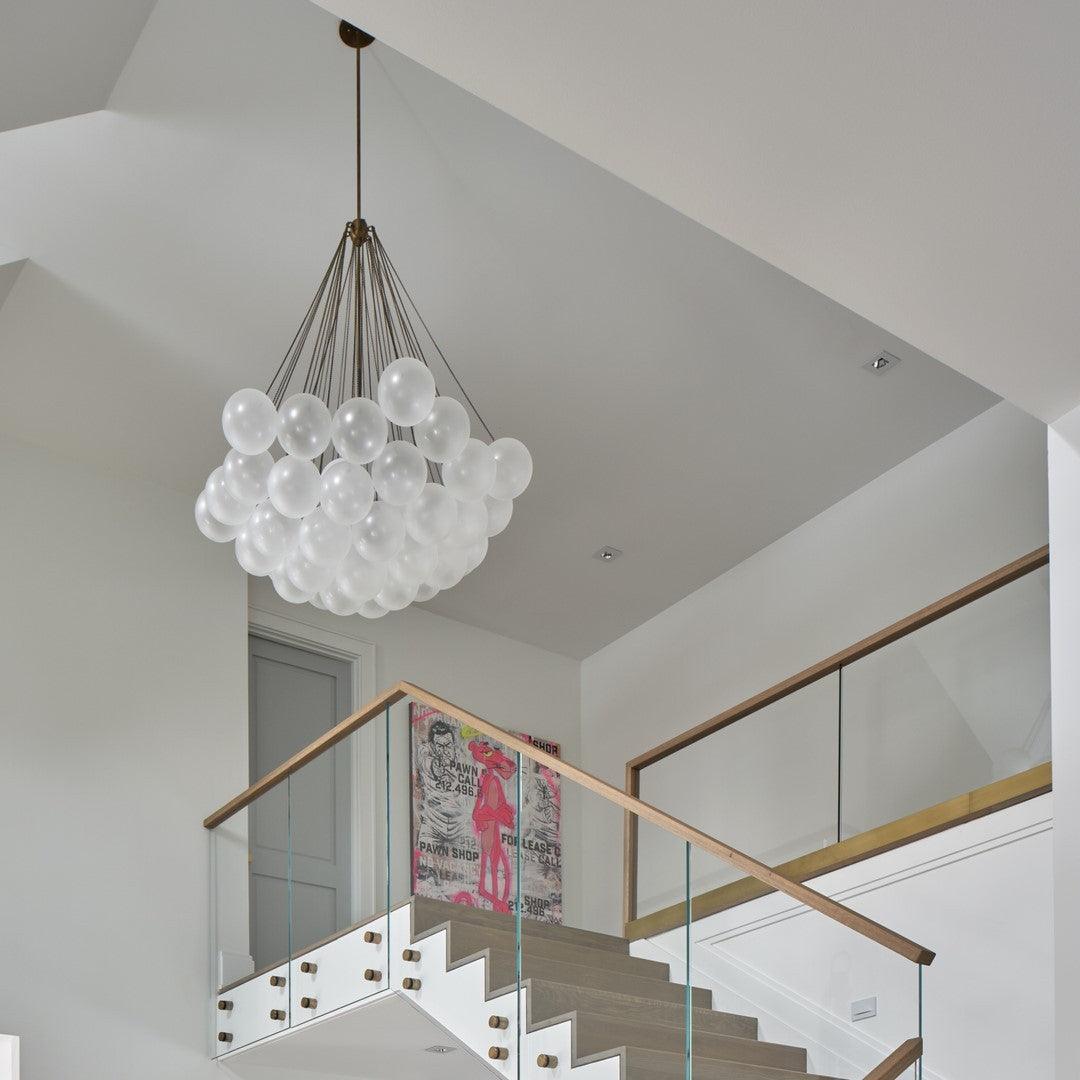 Jarvenenna Glass Chandelier-Moonnatur