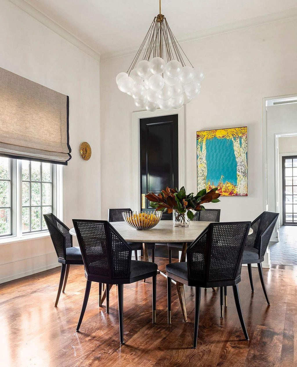 Jarvenenna Glass Chandelier-Moonnatur