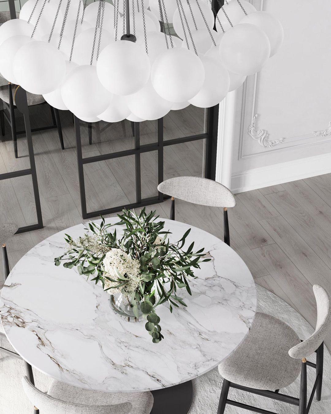 Jarvenenna Glass Chandelier-Moonnatur