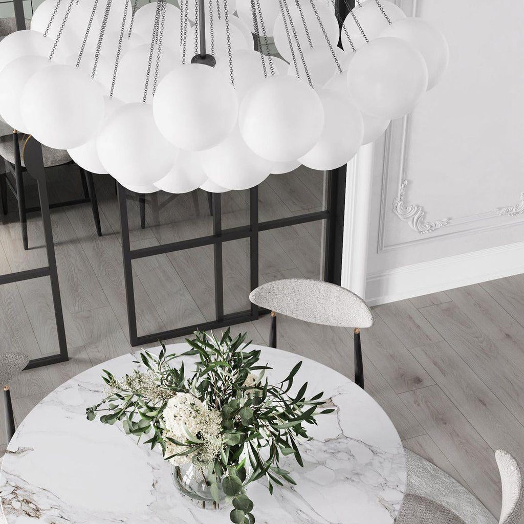 Orenmoss Glass Chandelier-Moonnatur