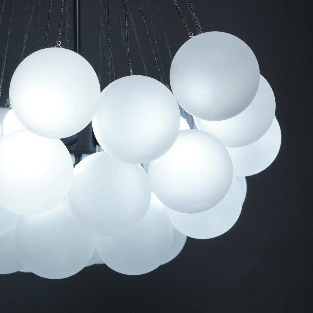 Jarvenenna Glass Chandelier-Moonnatur