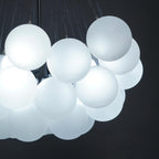 Orenmoss Glass Chandelier-Moonnatur