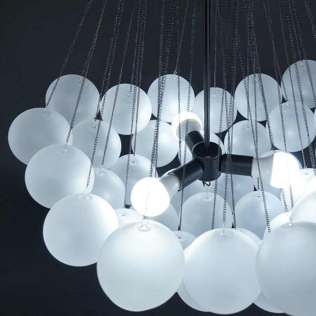 Orenmoss Glass Chandelier-Moonnatur