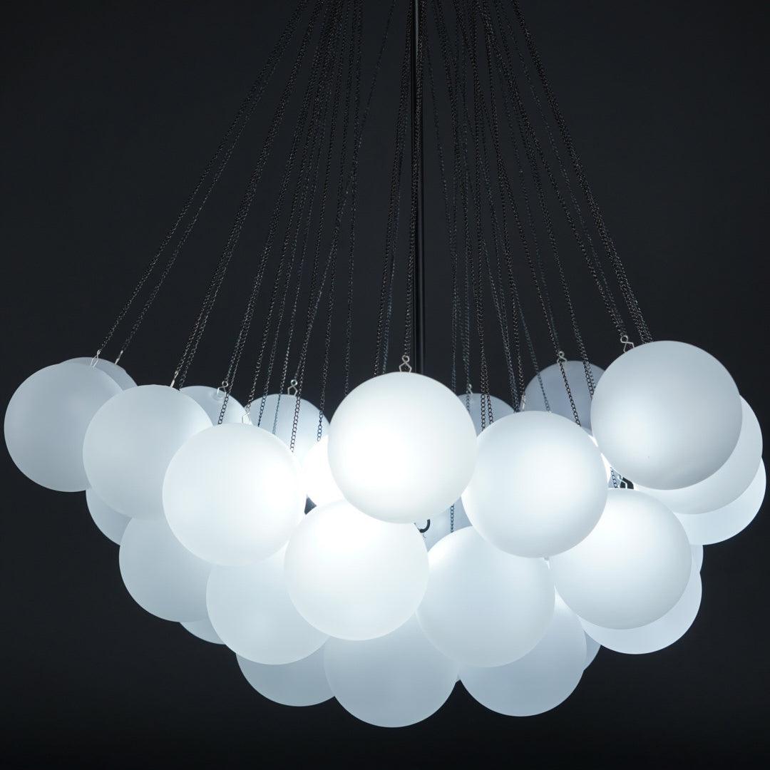 Jarvenenna Glass Chandelier-Moonnatur
