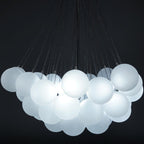 Orenmoss Glass Chandelier-Moonnatur