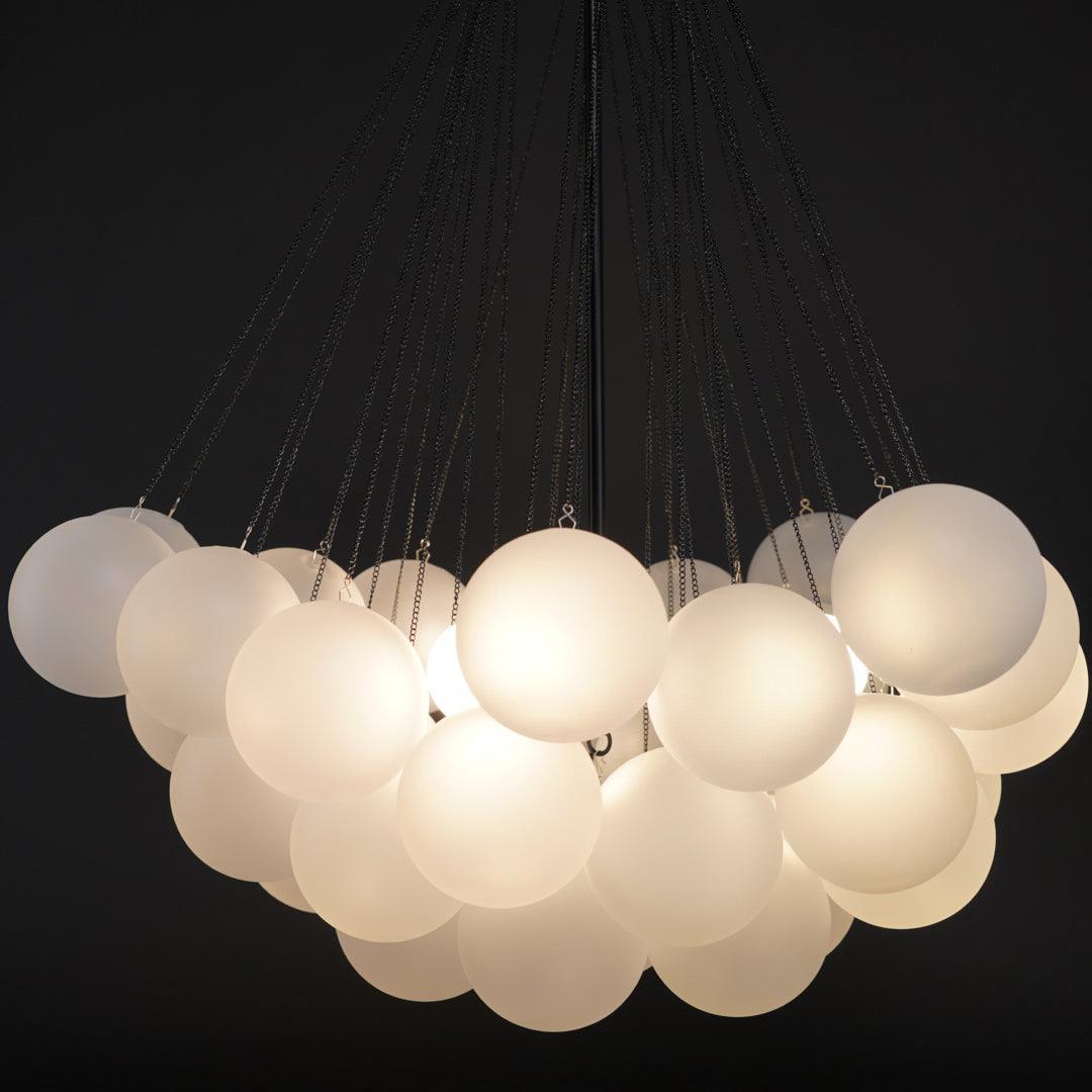 Jarvenenna Glass Chandelier-Moonnatur