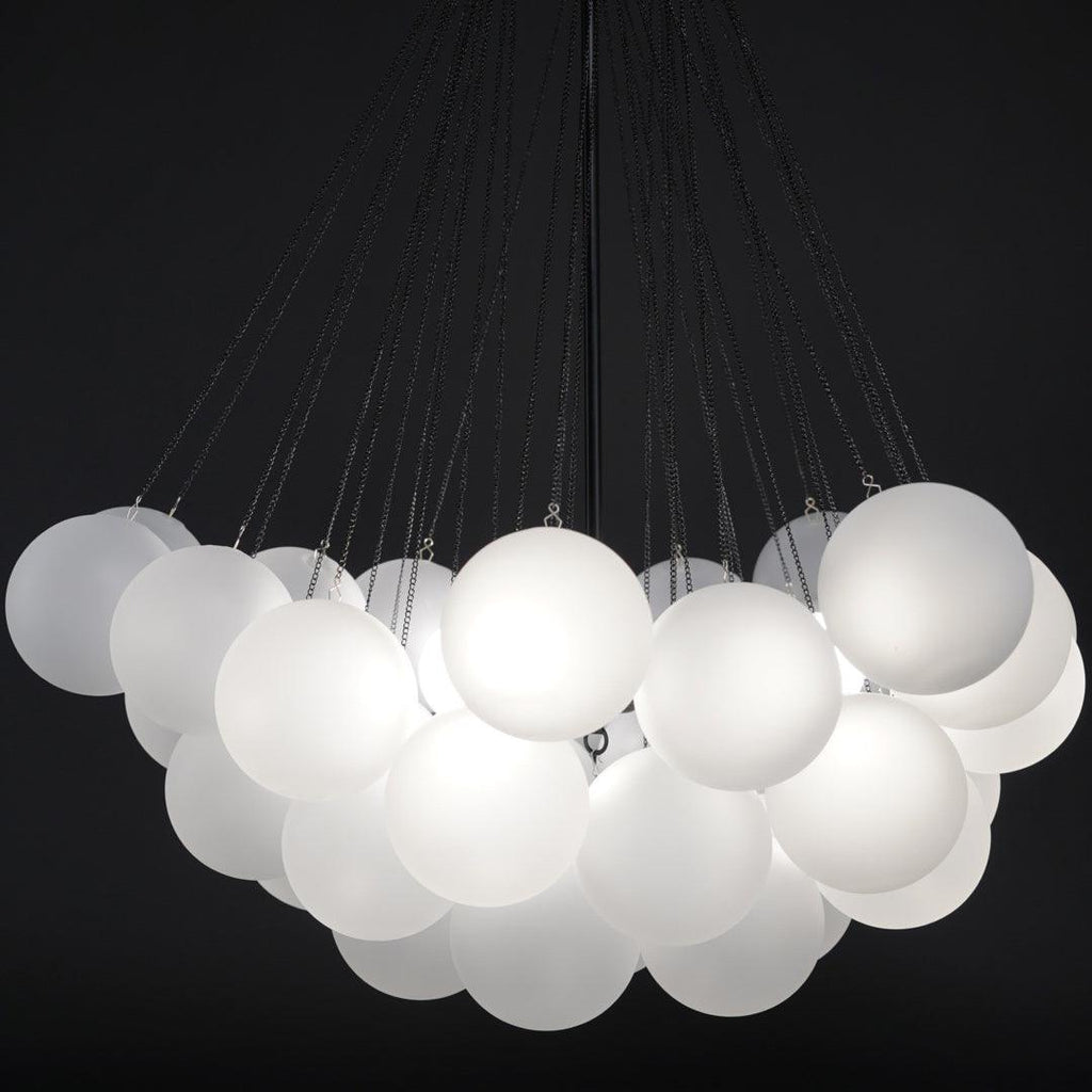 Orenmoss Glass Chandelier-Moonnatur