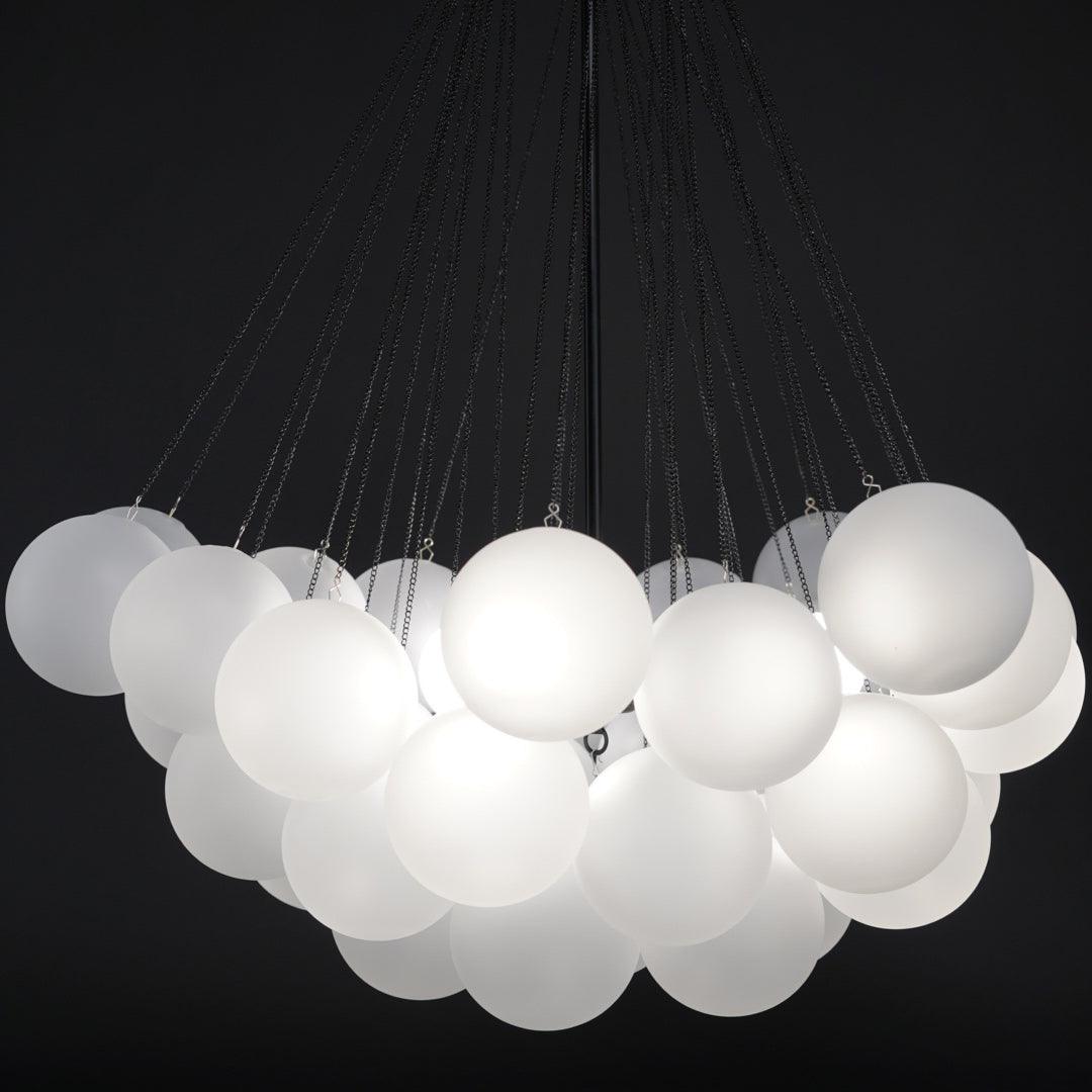 Orenmoss Glass Chandelier-Moonnatur