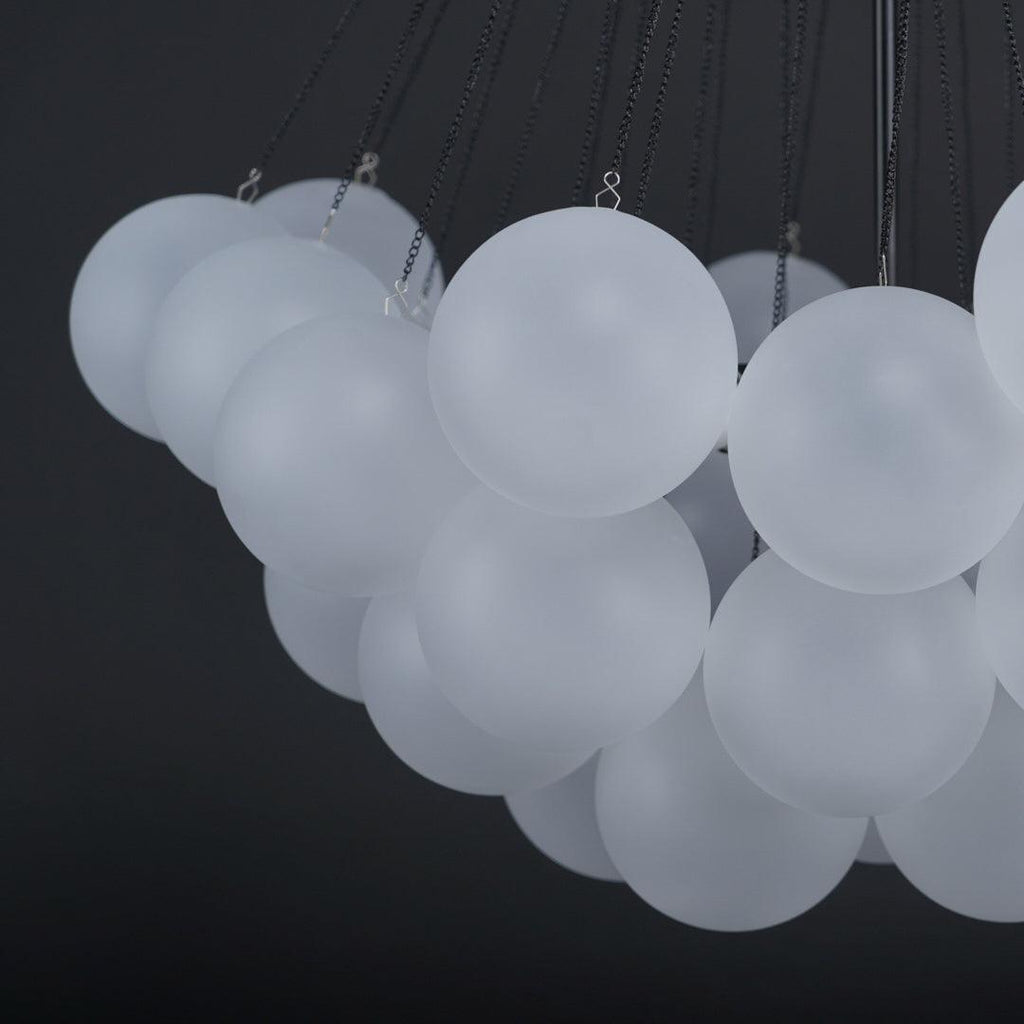 Jarvenenna Glass Chandelier-Moonnatur