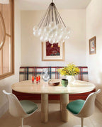 Jarvenenna Glass Chandelier-Moonnatur
